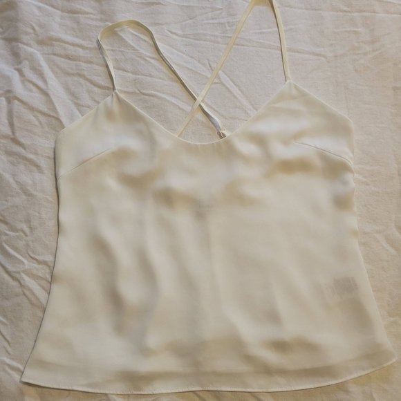 Aritzia Talula Crossback Camisole in White - Picture 2 of 5